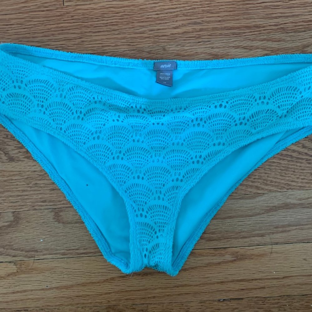 Blue Bikini Bottoms